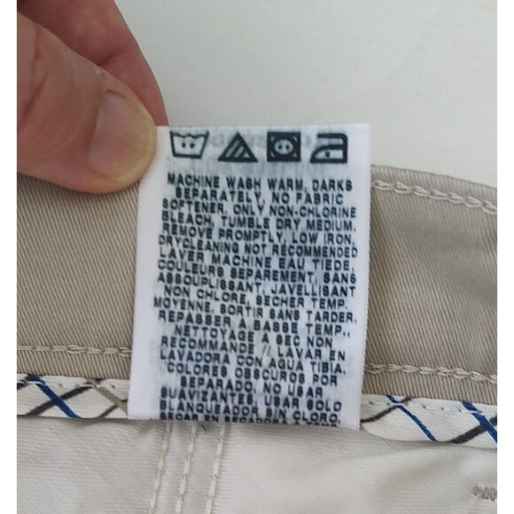 LEE Total Freedom Pants Relaxed Fit Stain Resistant Sand Khaki 30 x 29 - Picture 7 of 7